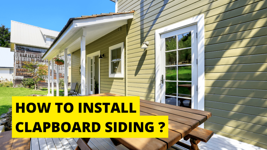 How To Install Clapboard Siding Construction How