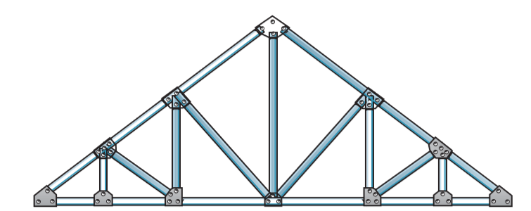 Pratt truss