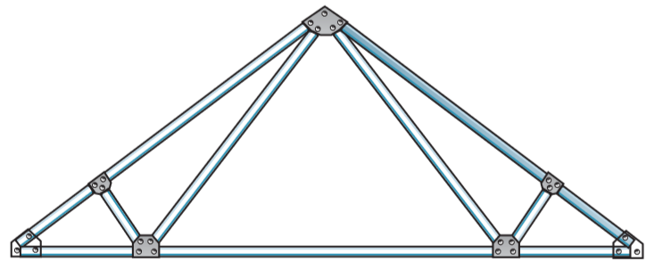 Fan truss