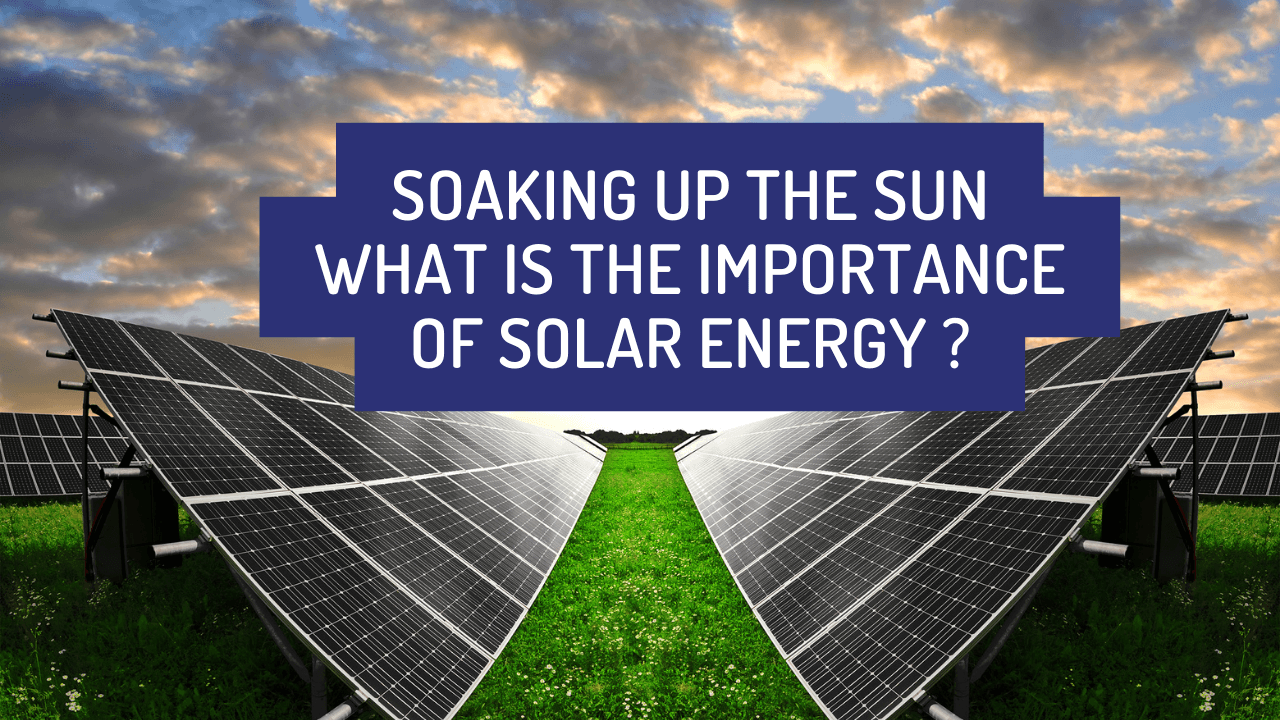 Soaking up the Sun: What Is the Importance of Solar Energy?