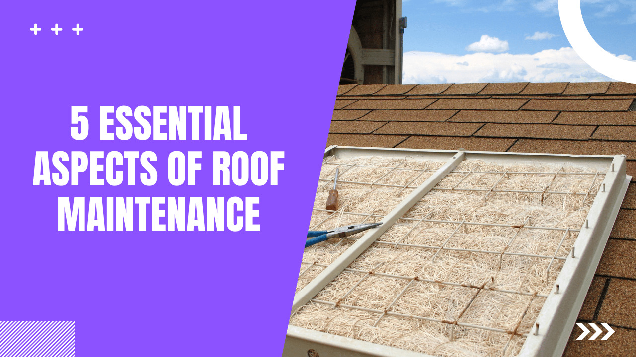 5 Essential Aspects of Roof Maintenance