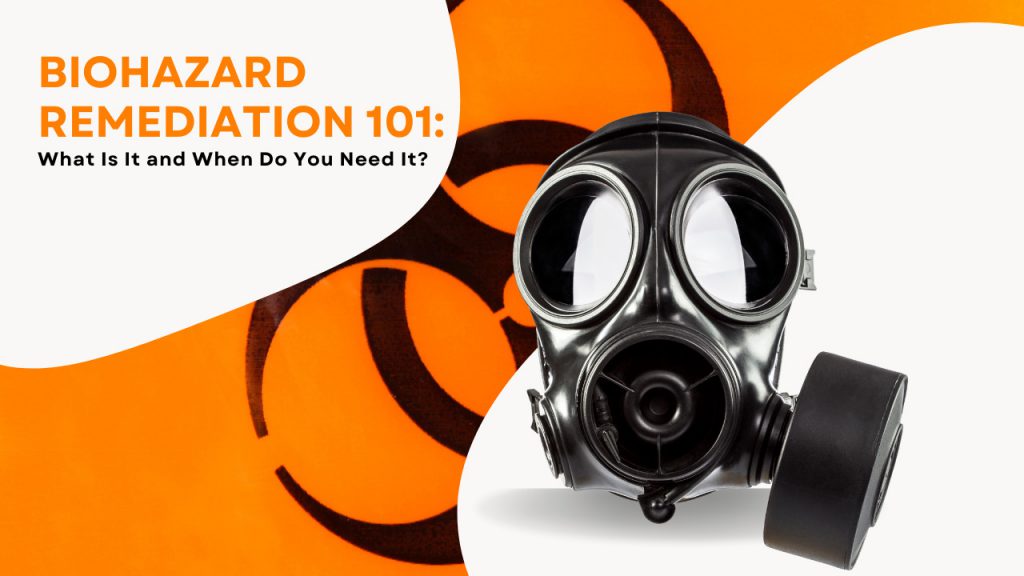 Biohazard Remediation 101 What Is It and When Do You Need It?