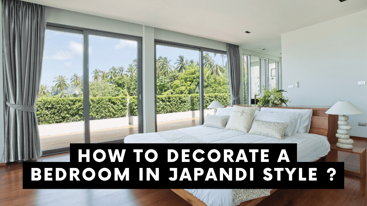 How to decorate a bedroom in Japandi style?
