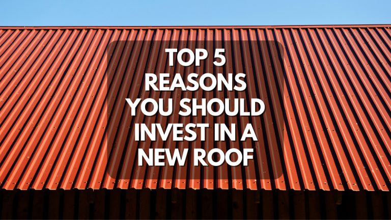 Top 5 Reasons You Should Invest In A New Roof Construction How