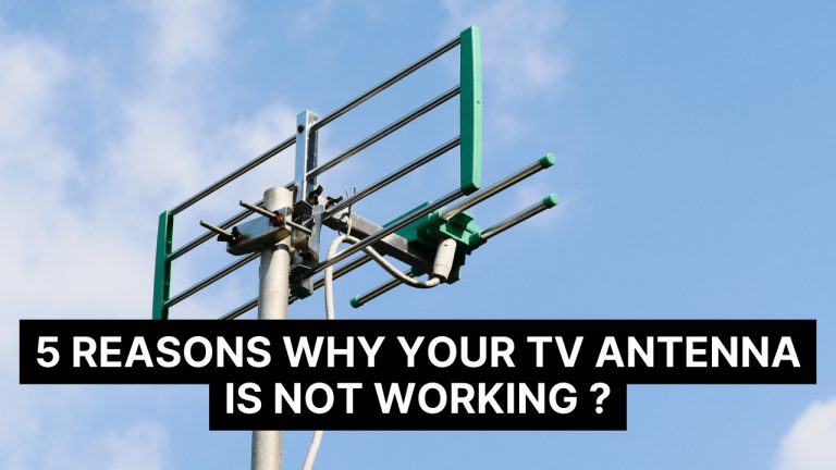 5 Reasons Why Your TV Antenna Is Not Working | Construction How