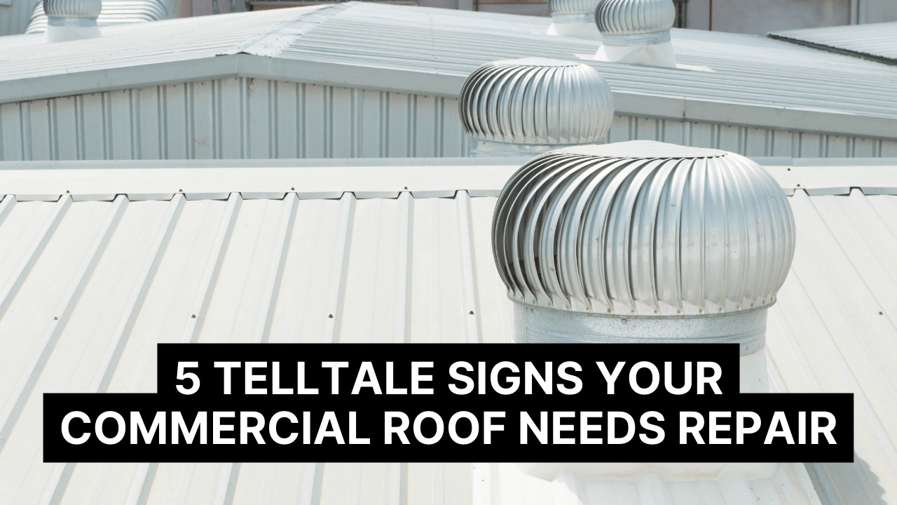 5 Telltale Signs Your Commercial Roof Needs Repair