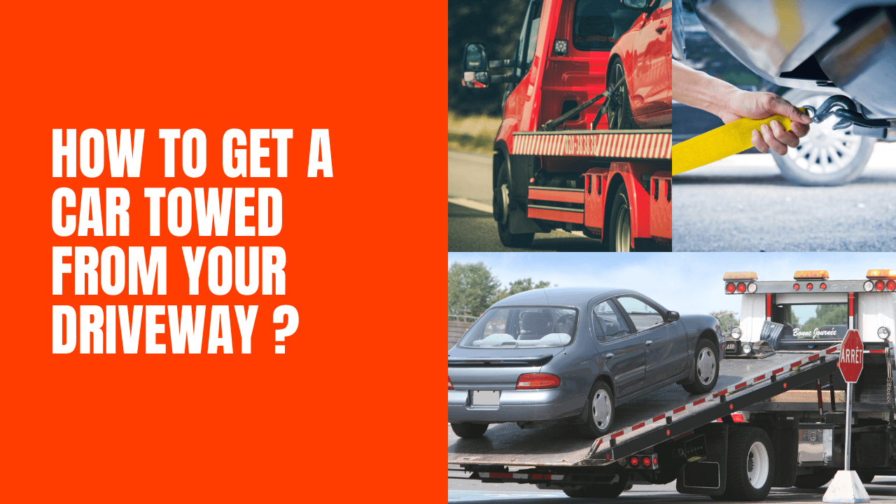 have a car towed from your driveway - merri-pliego