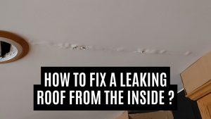 How To Fix A Leaking Roof From The Inside? | Construction How