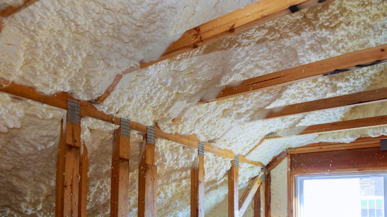 How To Insulate A Garage Ceiling Rafters? | Construction How