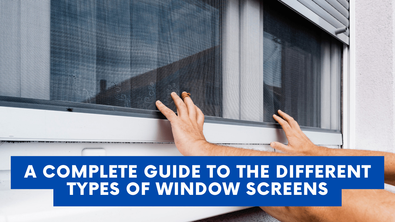 A Complete Guide to the Different Types of Window Screens