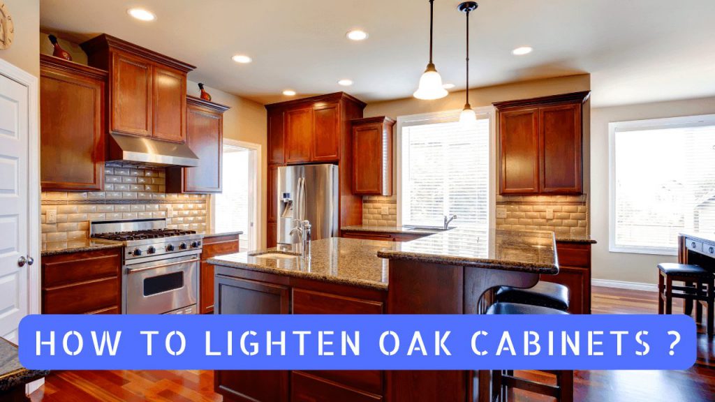How To Lighten Oak Construction How