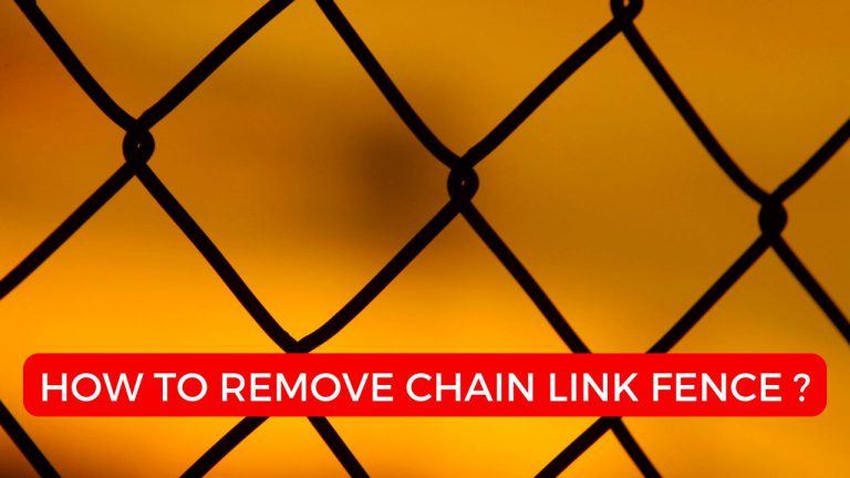 How To Remove Chain Link Fence? | Construction How