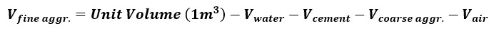 Determination of Fine Aggregate Content