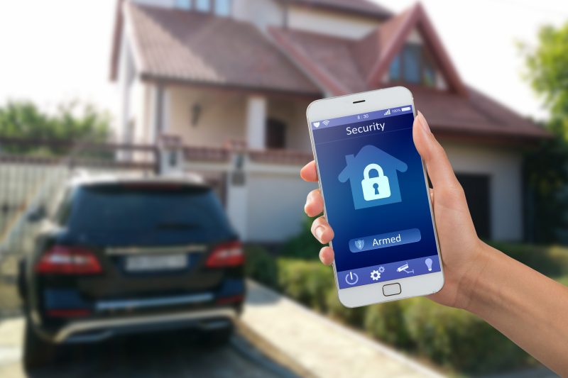 Home Security Through Phone