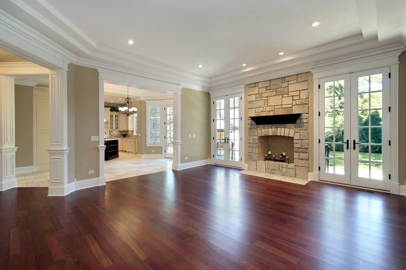 A Home With Hardwood Floors 