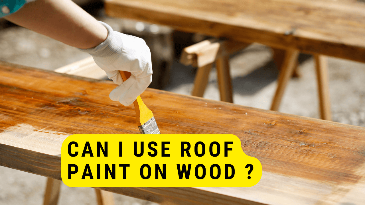 Can I Use Roof Paint On Wood?