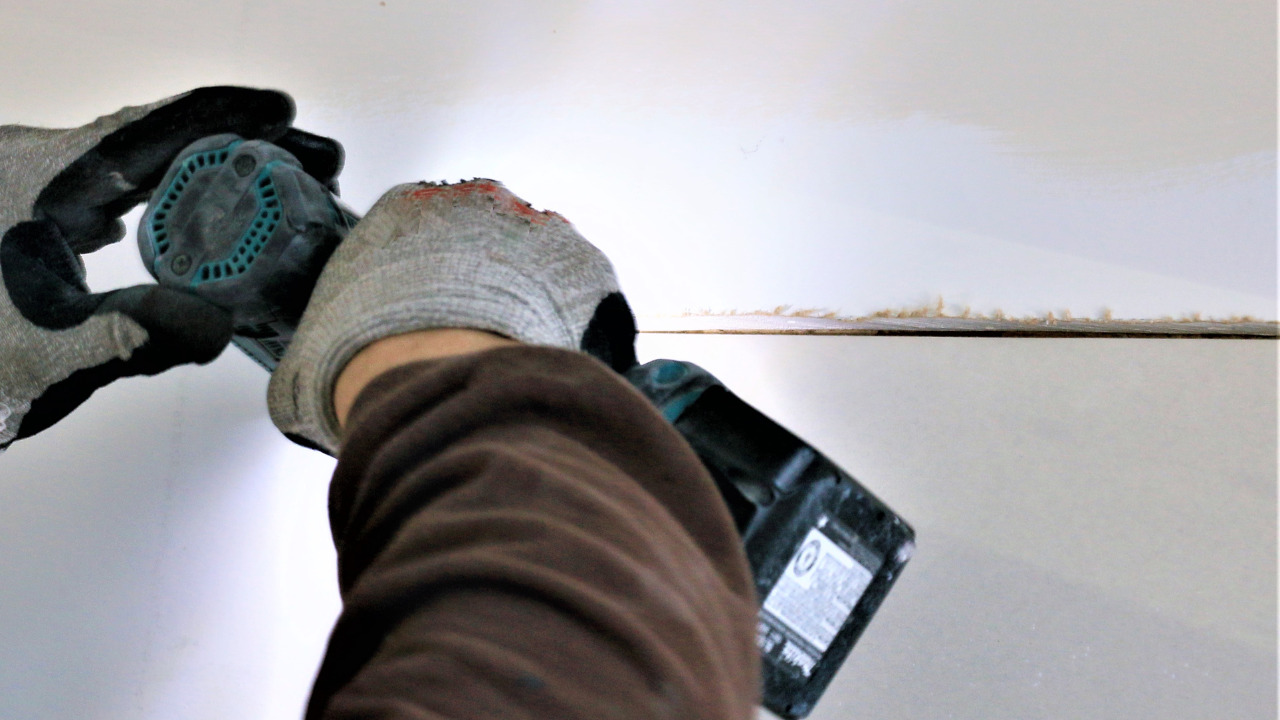 Drilling Through The drywall
