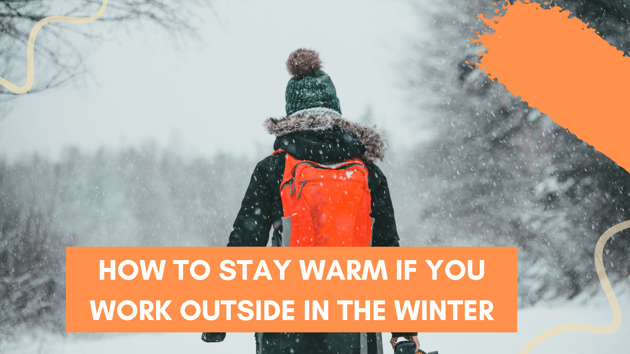 stay warm outside in the winter during winter