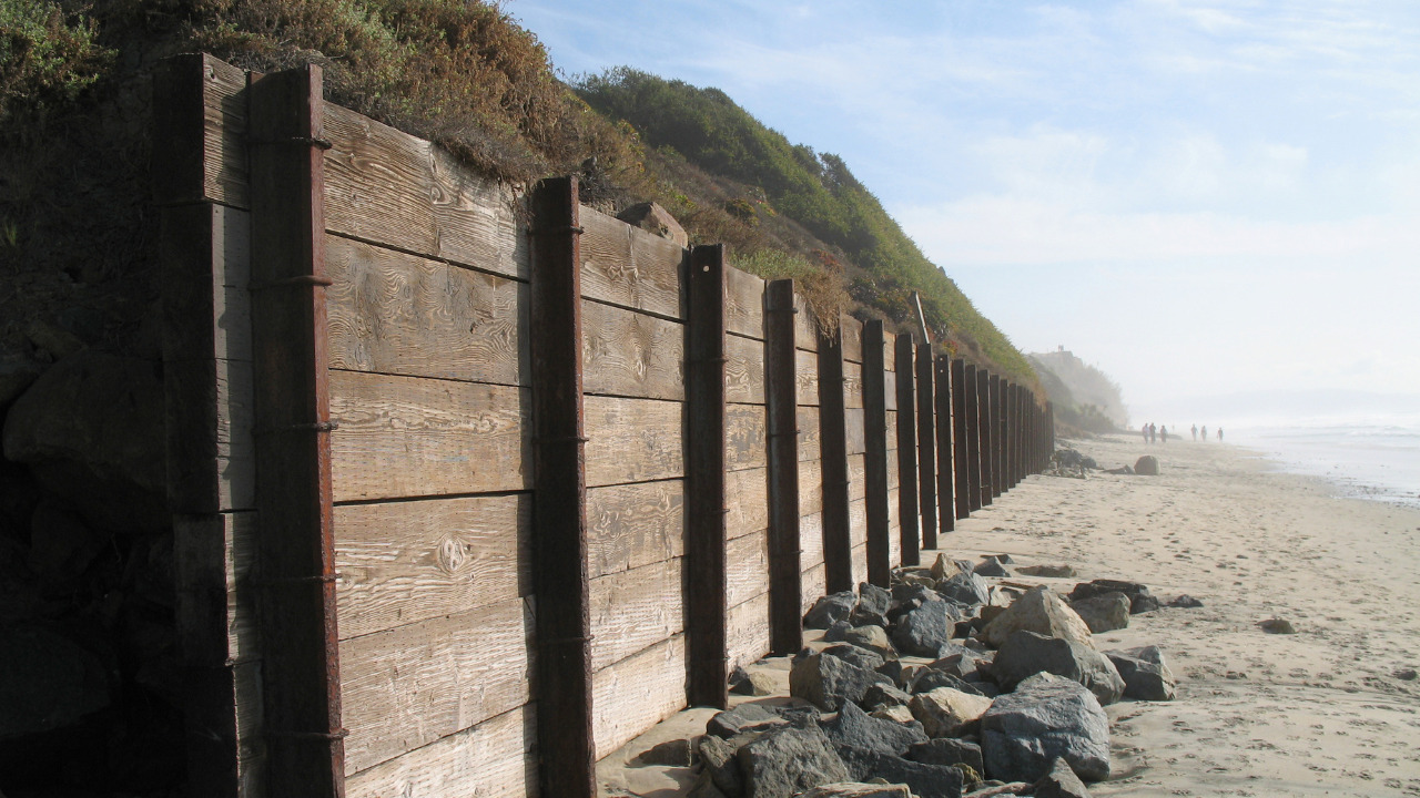 A Retaining Wall.