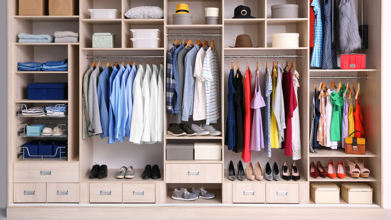  Use A Fabric Garment Closet As An Alternative