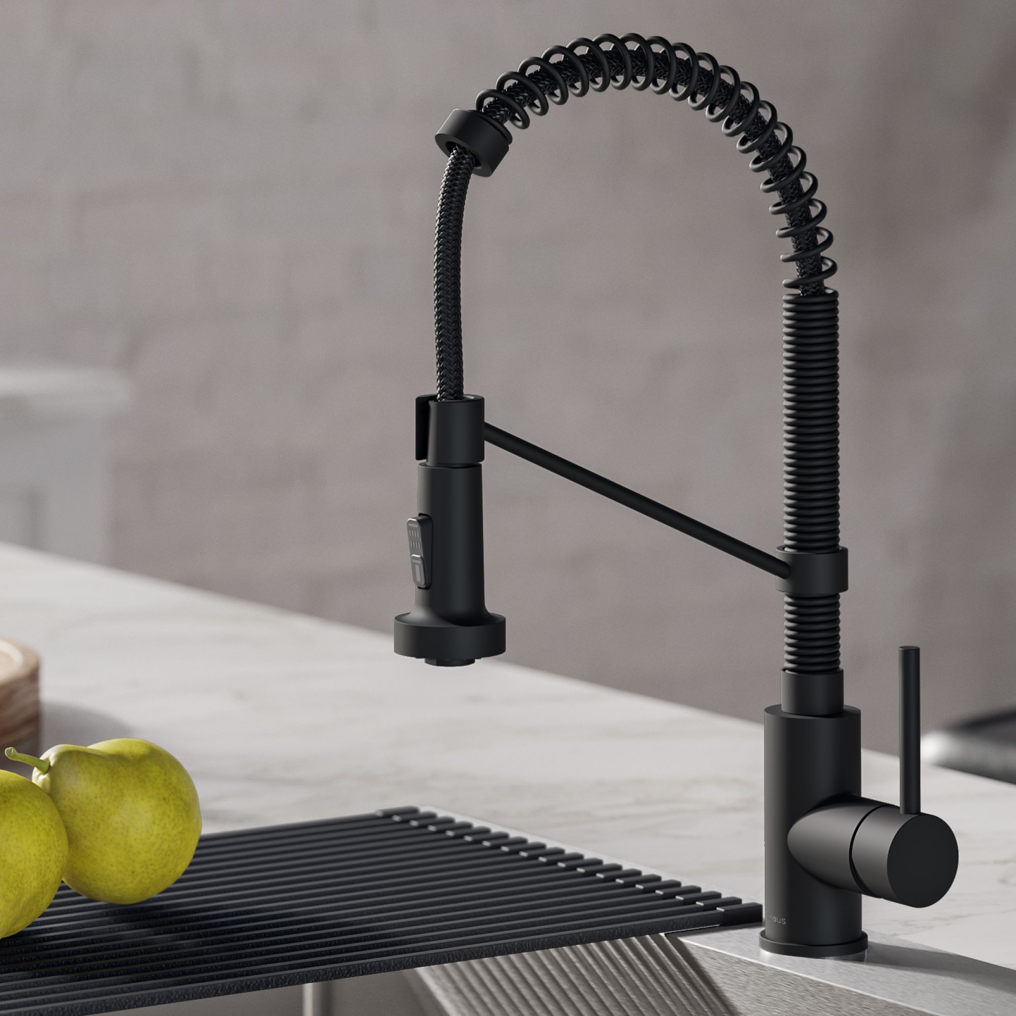 Commercial faucet In Kitchen