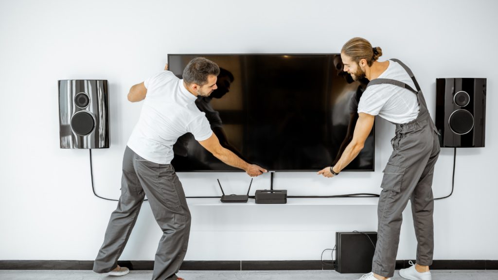 How To Mount Tv On Uneven Stone Fireplace Construction How how-to-mount-tv-on-uneven-stone-fireplace-construction-how