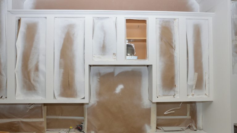 How To Replace Kitchen Base Cabinets Without Removing Countertop ...