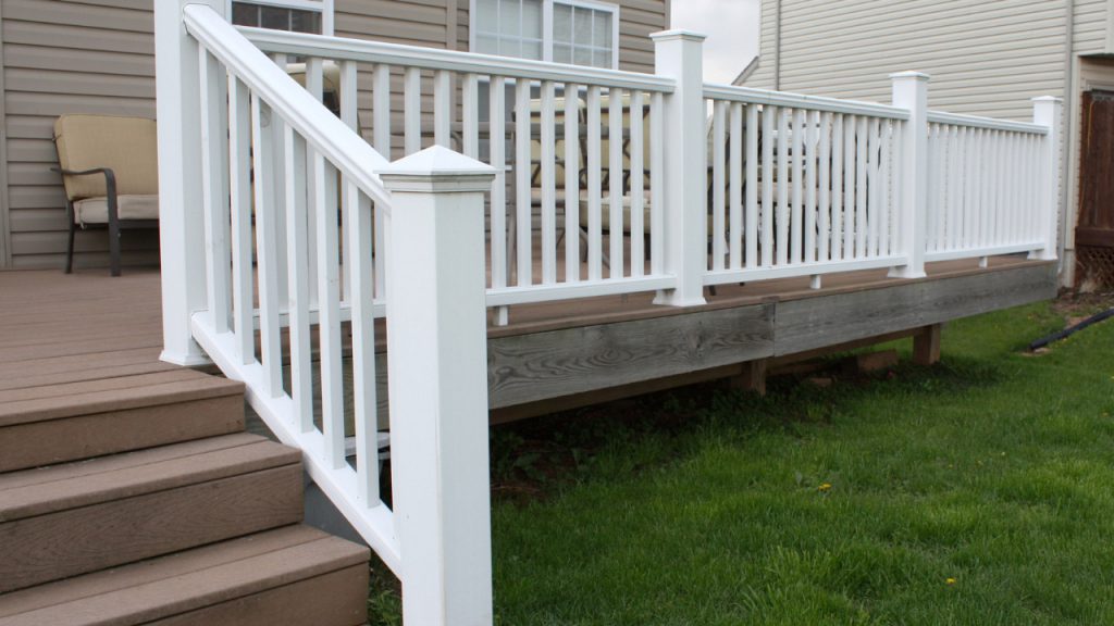 How To Build Deck Stairs Around A 90 Degree Corner Construction How