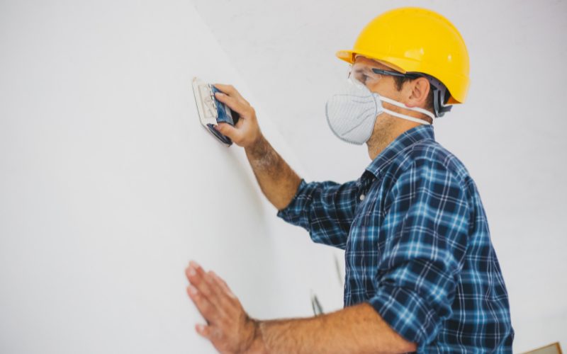 5 easy steps to repairing a hole in drywall