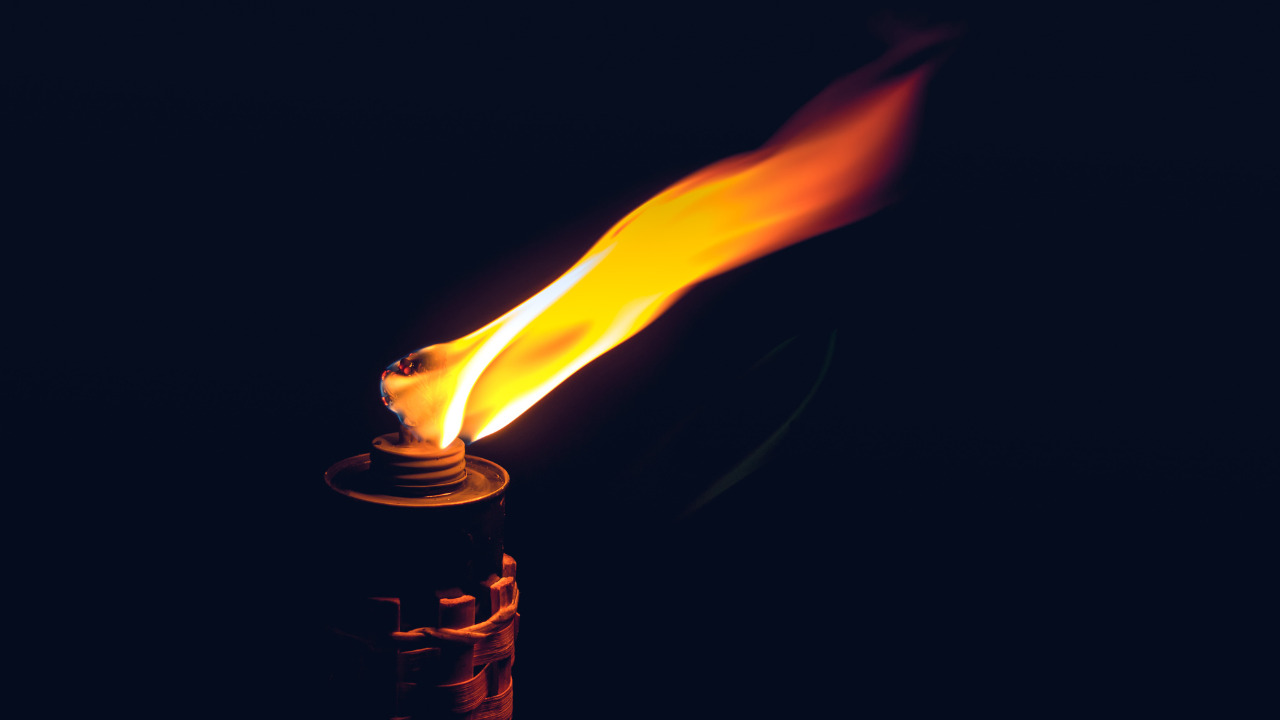 Burn Oil Torches