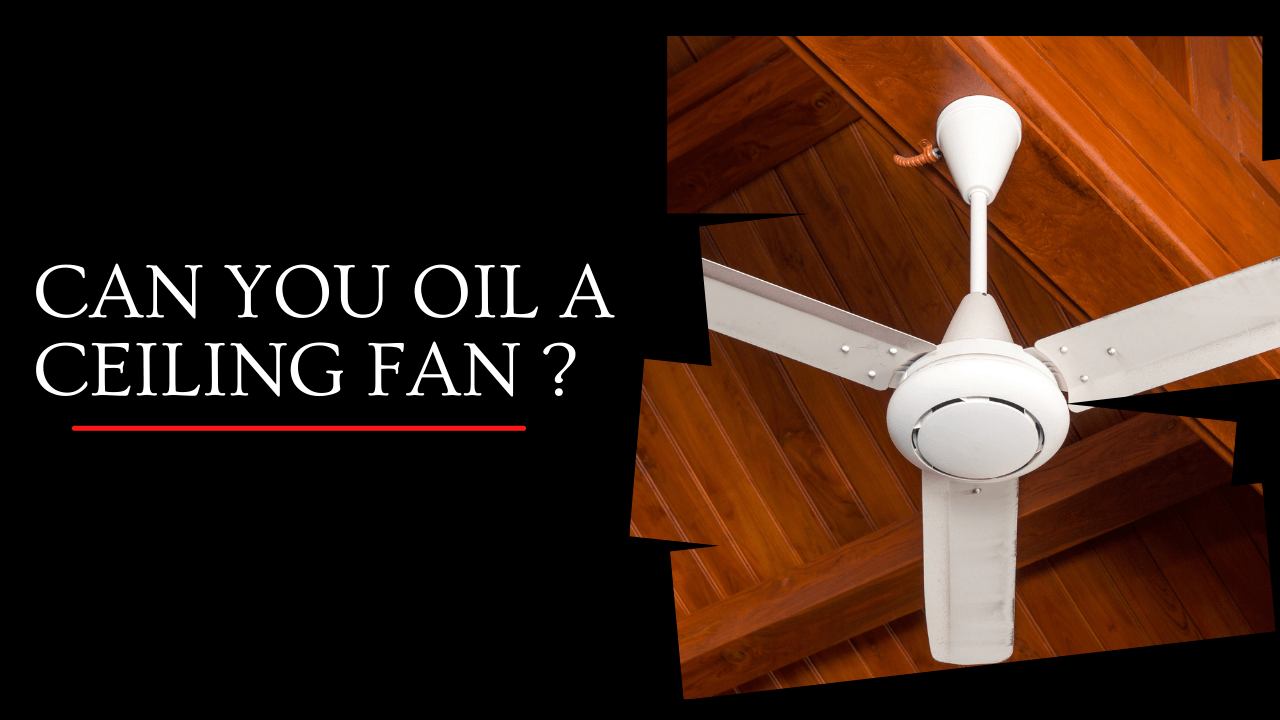 Can You Oil A Ceiling Fan