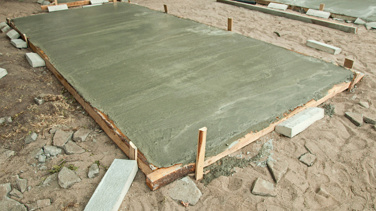 Compact Level Of Ground Before Pouring Concrete