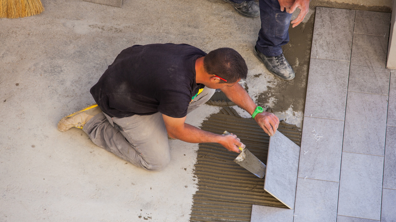 Dry Fitting Method For Cut Tiles