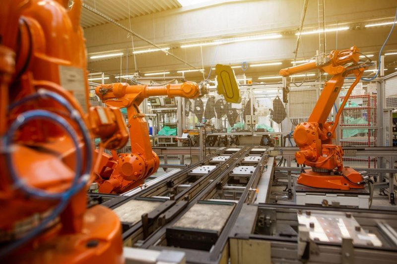 Robots are used in Automation World