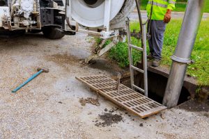 Gurgling Noise From A Sewer Service Is Working