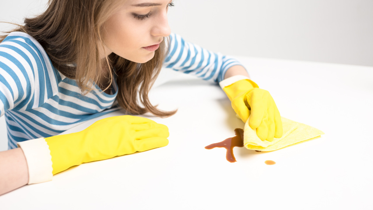 White Vinegar Remove Paint Stains