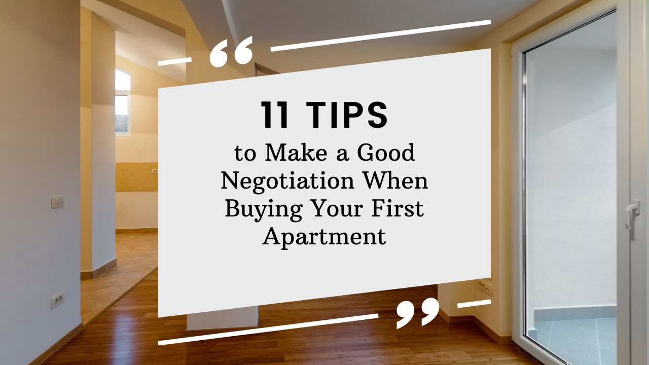 Make a Good Negotiation Before Buying A First Apartment