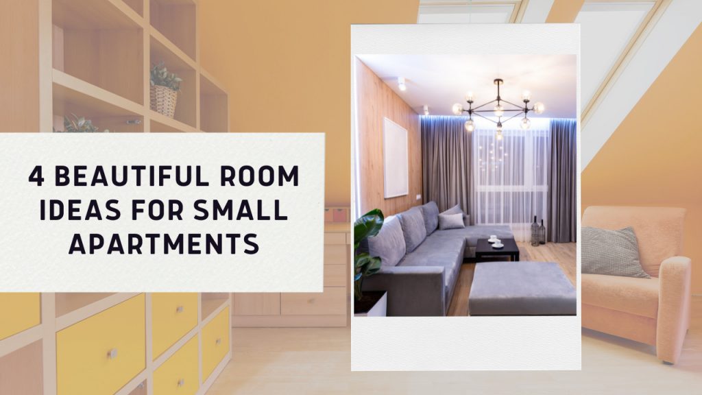 View of 4 Beautiful Room Ideas for Small Apartments - Construction How
