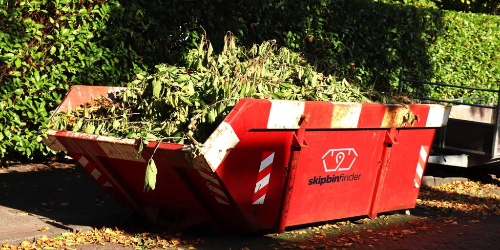 green waste skip bin is best to move to garbage 