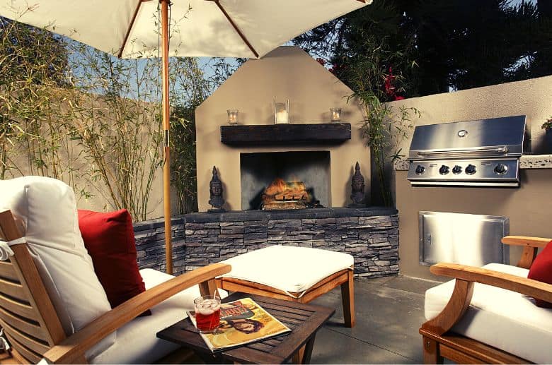 Elegant Outdoor Fireplace in Your Home is fablious