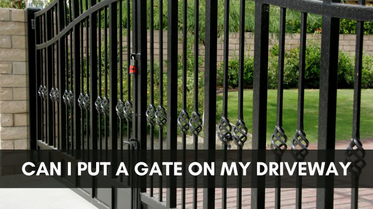 Can I Put A Gate On My Driveway - Construction How