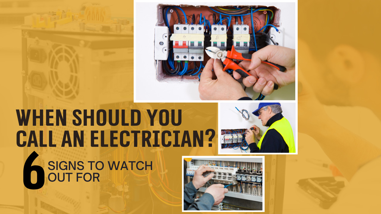 Signs When Should You Call An Electrician In Emergency