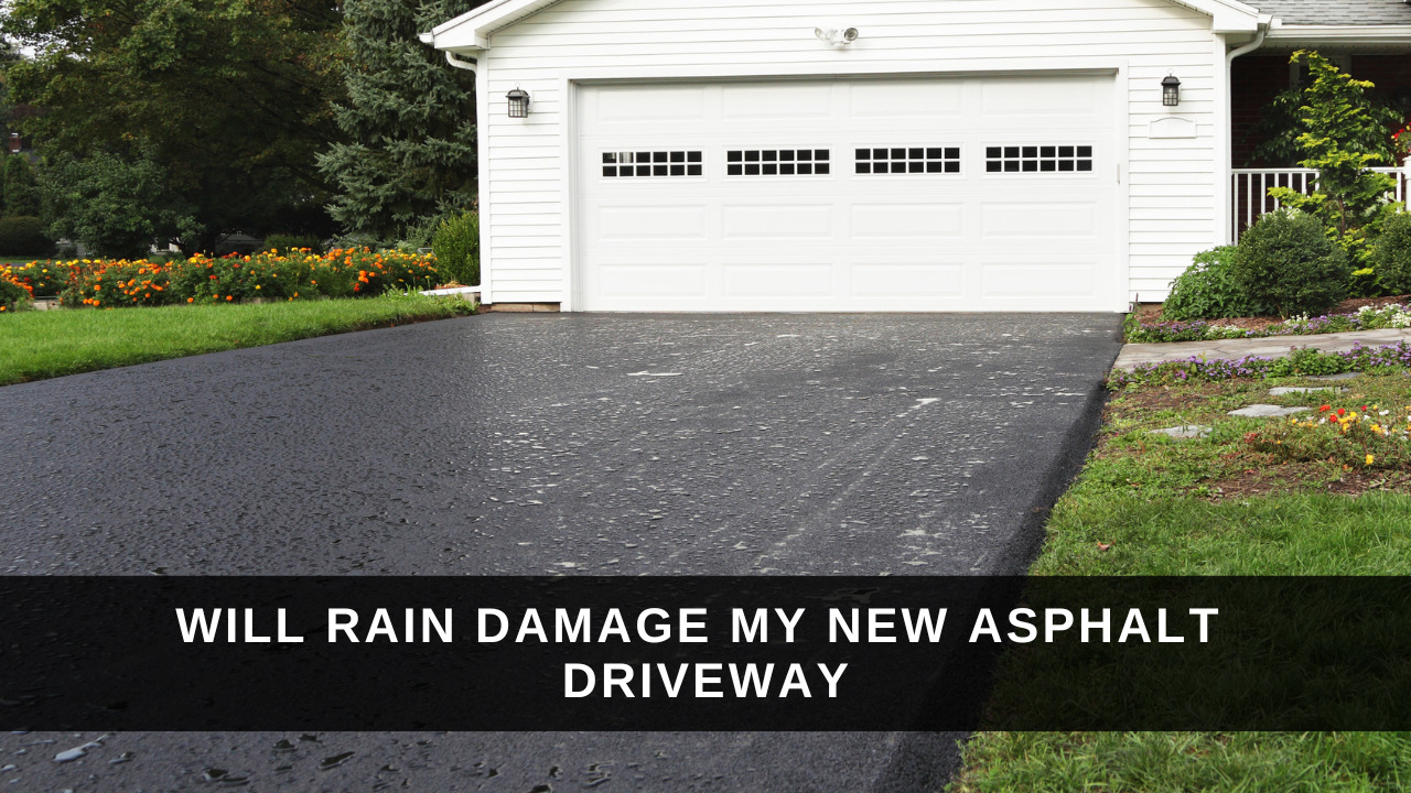 Will Rain Damage My New Asphalt Driveway
