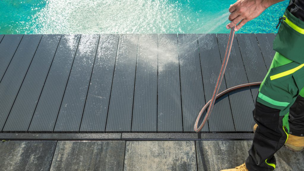 Will A Pressure Washer Remove Calcium From Pool Tile Construction How