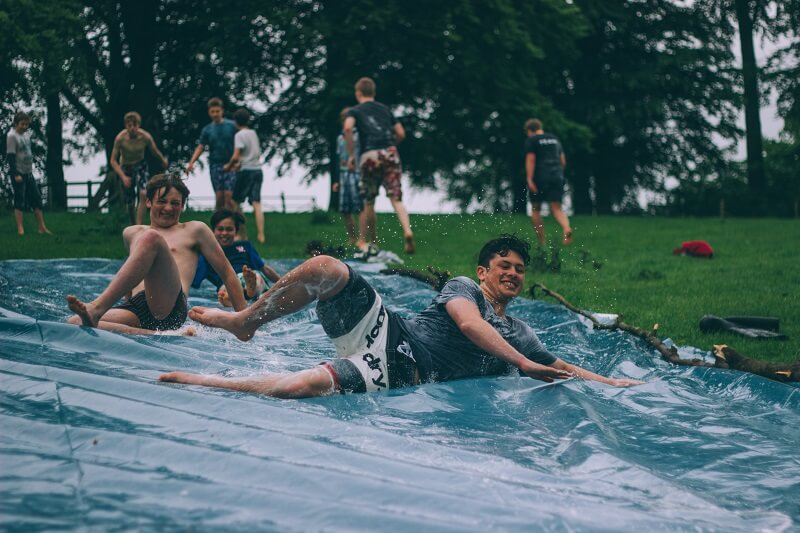 Tarps for Waterslide