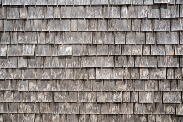 A picture showing shingles that are used mostly in Cape Cod homes