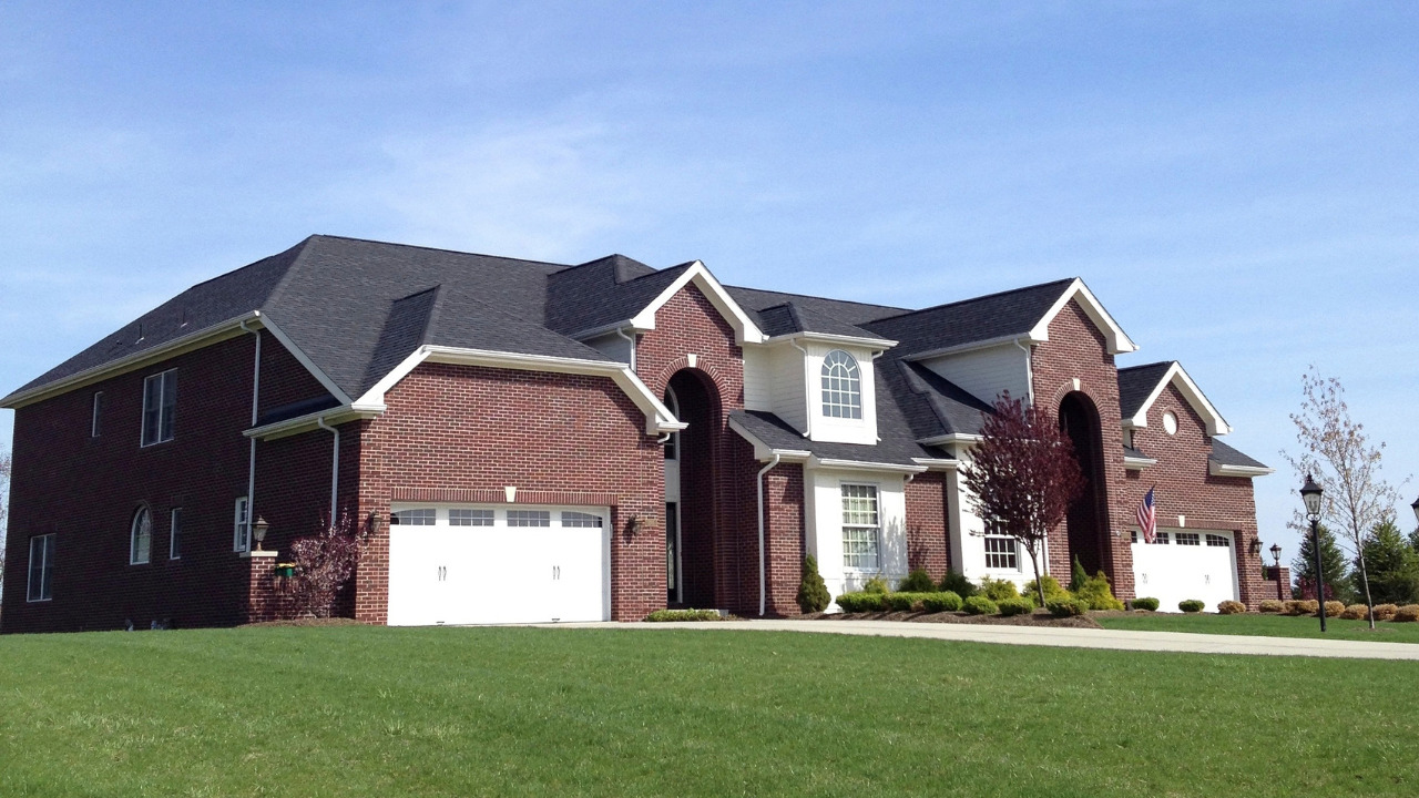 A single-story duplex