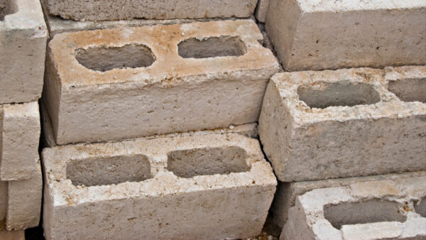 Cinder blocks