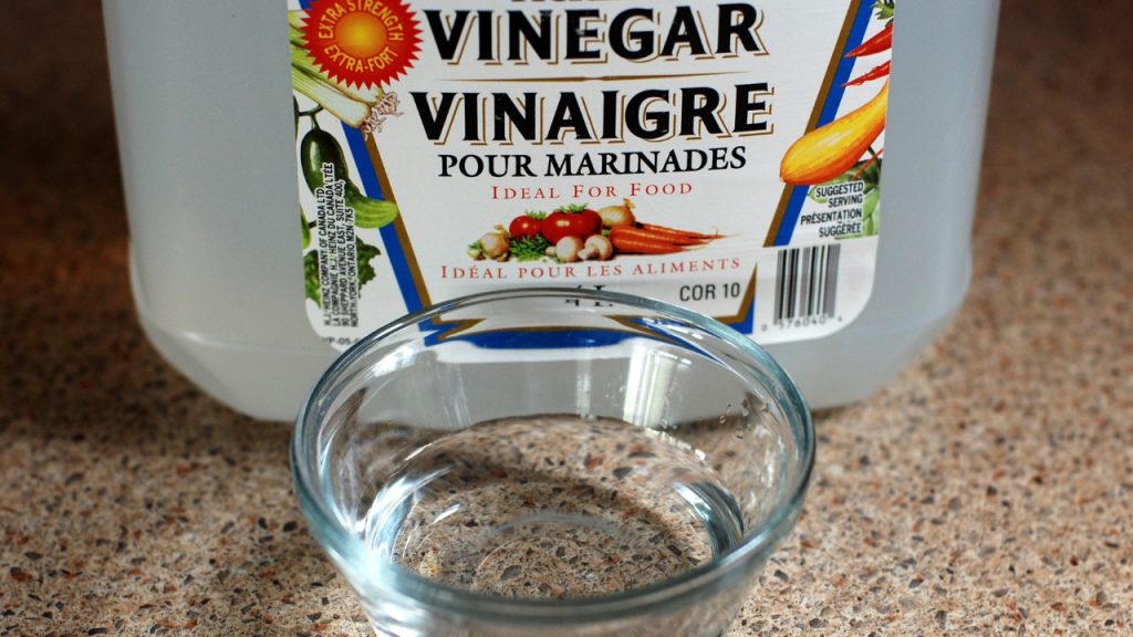 Vinegar to clean hardwood floors