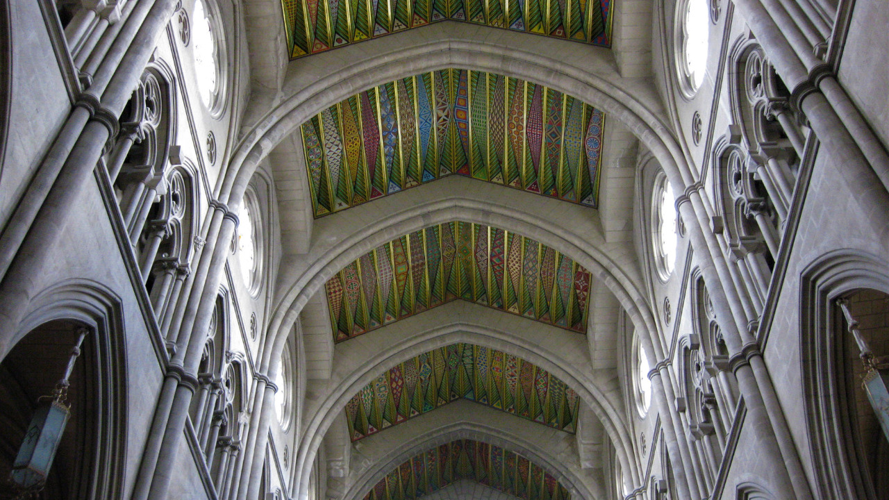 Symmetry of cathedral ceilings
